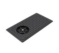 NJDQFA Lavatazze Automatico in Acciaio Inossidabile, 120Mm Diametro Sciacquatrice, Sciacquatrice per Bicchieri con Spruzzo Ad Alta Pressione, per Bar,[b] Black