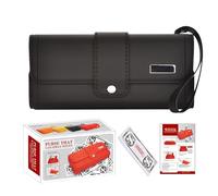 Njidher Portafoglio spray per denaro, alimentato a batteria, realistico e divertente, spruzzatore artificiale, per donne, famiglie, adulti, colleghi, feste, inaugurazione della casa, compleanni e