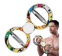 Njidher Rinforzatore a braccia, dispositivo di sollevamento pesi per polsi uomini e donne, dispositivo portatile di rinforzo per fitness boxe e palestra