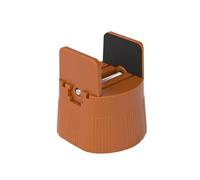 NJIEzhao 4 Pezzi Piedini for Tavolo, Cuscini for Letto, sedie, Piedini di Sollevamento, Piedini Antiscivolo for Tavolo, Divano, Mobile, Lavatrice, Divano Rialzi per Mobili(Brown-Width 1-50mm)