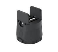 NJIEzhao 4 Pezzi Piedini for Tavolo, Cuscini for Letto, sedie, Piedini di Sollevamento, Piedini Antiscivolo for Tavolo, Divano, Mobile, Lavatrice, Divano Rialzi per Mobili(Black-Height 6-8cm)