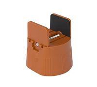 NJIEzhao 4 Pezzi Piedini for Tavolo, Cuscini for Letto, sedie, Piedini di Sollevamento, Piedini Antiscivolo for Tavolo, Divano, Mobile, Lavatrice, Divano Rialzi per Mobili(Brown-Width 1-50mm)