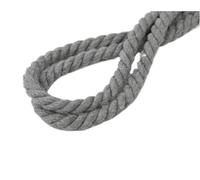 NJIEzhao Cordoncino di Cotone Ritorto Corda di Cotone da 5-20 mm 3 Corde Intrecciate for Tessuti Domestici Decorazione Artigianale Cavo 10 Metri(Color 6,20mmX5Meters)