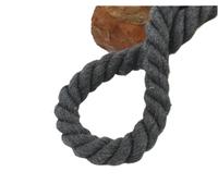 NJIEzhao Cordoncino di Cotone Ritorto Corda di Cotone da 5-20 mm 3 Corde Intrecciate for Tessuti Domestici Decorazione Artigianale Cavo 10 Metri(Gold,20mmX5Meters)