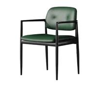 NJIEzhao Poltrona in Legno Black Walnut Ash Wood Dining Chair Modern Simple Armchair Solid Home Back Chairs(Color 8)