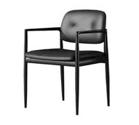 NJIEzhao Poltrona in Legno Black Walnut Ash Wood Dining Chair Modern Simple Armchair Solid Home Back Chairs(Color 9)