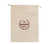 NJIEzhao Riutilizzabili per Pane Una borsa riutilizzabile for il pane in lino: un cordoncino non sbiancato for prodotti fatti in casa e dolci(Red)