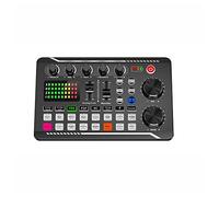 NJJIHUI Mixer Digitale, Mixer Live Sound Card Mic Microphne Mobile Phone Voice Changer for la Registrazione di trasmissioni KTV Game Music per la Produzione Musicale