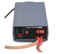 NJJIHUI Saldatrice a Punti Fai-da-Te 18650 Batteria 5000 W Mini Kit di Attrezzi for saldatrice a Punti Portatile ad Alta Potenza per Principianti e Fai da Te