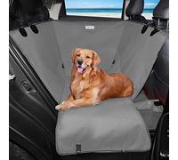 njnj Coprisedile per sedile posteriore per cani, impermeabile, mezza amaca per cani, antigraffio, protezione per sedile posteriore, durevole, antiscivolo, per cani di taglia piccola, media e grande