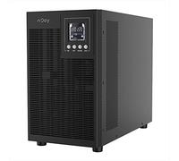 NJOY Echo Pro 3000 Gruppo di Continuità UPS Tower 3000VA 2400 Watt Doppia Conversione OnLine Onda Sinusoidale Pura, 4 Uscite Schuko, USB, RS232, EPO, Slot SNMP, 6 Batterie 12V-7Ah