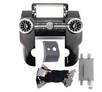 Njprmbq Kit Mascherina Adattatore Radio per Land per Rover per Discovery 4 LR4 2009-2016 Telaio Auto 12.3 Pollici Fascia Adattatore Canbus Box Android Radio Dash Kit Pannello(Full Set High Bosch)