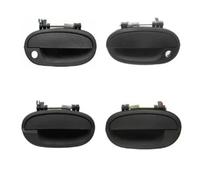 Njprmbq Maniglia Interna Set Di 4 Maniglie Per Porte Esterne Nere Opache, Compatibili Con Sinistra E Destra Per Daewoo Per Kalos 2003-2006