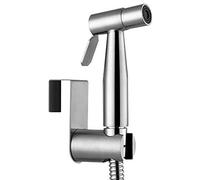 NJRPWAUNK Spruzzatore Manuale for WC con spruzzo in Acciaio Inossidabile Soffione Doccia Tubo Flessibile e Supporto for Staffa - Pistola a in a T in Rame Completo for a Filo Parete Mo