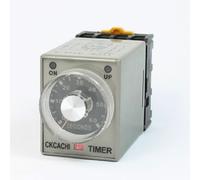 NJRPWAUNK Timer relè con Ritardo di accensione 60 Secondi 220 V CA Presa AH3-3 w