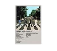 NJZUSA Abbey Road by The BeatlesWall Decor Canvas Office Art Painting Stampa artistica per casa, soggiorno, camera da letto, opera d'arte, senza cornice, stile 50 x 75 cm