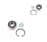 NK 2x Cuscinetto Ruota Mozzo Anteriore Sinistra Destra per Ford VI Ecosport
