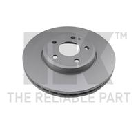 NK 2X DISCO FRENANTE Ø295 MM VENTILATO COATTO PER MERCEDES-BENZ B-CLASS W246