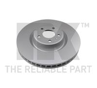 NK 2X DISCO FRENANTE Ø356 MM VENTILATO COATED PER AUDI A6 ALLROAD 4GH 4GJ