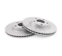 NK 2x Disco Freni Anteriore Ø292 MM Ventilato per BMW 1er E81 118d 118i E87 120d