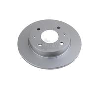 2x Dischi-Freno Ø250 MM Pieno Rivestito per Mitsubishi COLT VI Smart