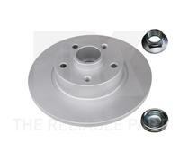 NK 2x Disco Freno Ø280 MM Pieno Rivestito per Renault Trafic III Box Fg _