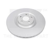 NK 2x Disco Freno Ø366 MM Ventilato Rivestito per Volvo XC60 II 246 2.0