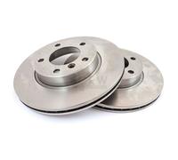 NK 2X Disco Freno Anteriore Ø320 Mm Ventilato Per Mercedes-Benz S-Class W140 300