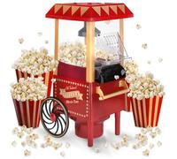 NK Palcorn Retro, macchina popcorn elettrico 1200 W, pulsante facile da usare, preparazione pronta in 2 minuti, aria calda, dimensioni 0,3 l, portatile, ideale per la casa