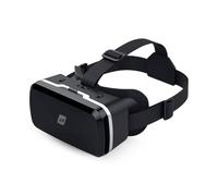 NK Occhiali 3D VR per Smartphone - Visori Intelligenti di Realtà Virtuale per Smartphone tra 4,7" - 6,53", Angolo Visione 90º, Rotazione 360°, Obiettivo e Pupilla Regolabile - Nero