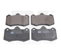 NK Pastiglie Bremsbelegsatz Frontale per Seat Ibiza IV Sportcoupe Renault Clio