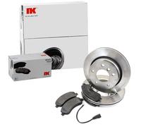 NK Set Freni Dischi Anteriori Ventilati + Pastiglie per Mercedes