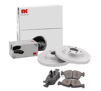 NK Set Freni Pastiglie + Dischi Pieno Posteriore per VW Audi Golf VI 5K1
