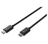NKA-2146 Cavo USB 2.0 Connettore USB C, su entrambi i lati 1 m nero 100 W NATEC