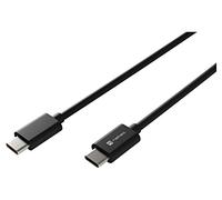 NKA-2147 Cavo USB 2.0 Connettore USB C, su entrambi i lati 2 m nero 100 W NATEC