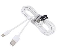 NKA-2149 Cavo USB 2.0 Apple Lightning Connettore, USB A-Spina 2m Bianco NATEC