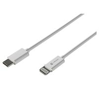 NKA-2151 Cavo USB 2.0 Apple Connettore Lightning, Connettore USB C 2m Bianco ...