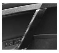 NKCVEZBW 4 pezzi compatibili con Golf 7 GTI R GTE GTD Mk7 2013-2019, copri maniglia interna for auto, strisce decorative for bracciolo in fibra di carbonio.