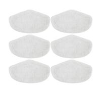 NKCVEZBW Applicabile al panno lavabile for mocio compatibile con il in microfibra for aspirapolvere a vapore Polti Kit Vaporetto PAEU0332, parti di ricambio(6pcs)