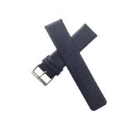 NKCVEZBW Cinturino di Ricambio in Pelle Compatibile con Orologi Skagen Bering Unisex con Perno a sgancio rapido(Black,20MM_L)