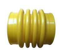 NKCVEZBW Compatibile con 1 Soffietto in Poliuretano Giallo Jumping Jack da 17,5 cm, Compatibile con compattatore Wacker, compattatore, Compatibile con Accessori for Utensili elettrici.
