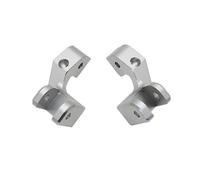 NKCVEZBW Compatibile con BMW R1300GS R 1300 GS R 1300GS 2023 2024- Abbassamento poggiapiedi passeggero, pedane Pilota, Kit di abbassamento pedane(Silver)