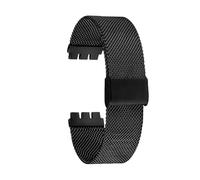 NKCVEZBW Compatibile con cinturino in metallo da 17 mm, 19 mm e 20 mm, compatibile con bracciale di ricambio Swatch, cinturino in acciaio inossidabile, cinturino in maglia milanese, cinturino da polso