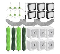 NKCVEZBW Compatibile con Combo J9+ e Combo J7+/Plus Robot aspirapolvere Spazzola Laterale Principale Filtro Hepa Accessori in Tessuto