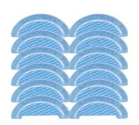 NKCVEZBW Compatibile con Conga 1090 1099 1990 Connected 1790 Aspirapolvere Spazzola laterale principale Filtro for mocio Kit di accessori for parti(Chocolate)