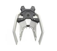 NKCVEZBW Compatibile con Il Supporto for Bauletto Posteriore for Moto. Parti Resistenti compatibili con Il Portapacchi Posteriore BMW R1300GS GS1300 R1300GS R 1300 GS 2025-2023.(Silver Black Set)