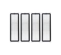 NKCVEZBW Compatibile con Xiaomi Robot Vacuum S20+ / S10 Plus B108GL B105 B108CN B113CN Parti Rullo principale Spazzola laterale Filtro HEPA Panno for mocio(4PCS Filter)