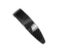 NKCVEZBW Copertura adesiva for pomello del cambio in fibra di carbonio for auto, compatibile con Cayenne 2004, 2005, 2006, 2007, 2008 e 2009. Stile degli interni.(A)