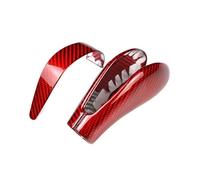 NKCVEZBW Copertura adesiva for pomello del cambio in fibra di carbonio for auto, compatibile con Cayenne 2004, 2005, 2006, 2007, 2008 e 2009. Stile degli interni.(BD)