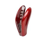 NKCVEZBW Copertura adesiva for pomello del cambio in fibra di carbonio for auto, compatibile con Cayenne 2004, 2005, 2006, 2007, 2008 e 2009. Stile degli interni.(D)